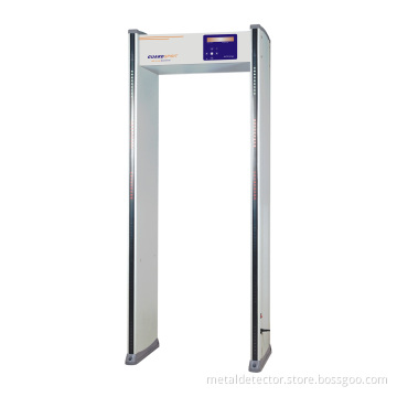 Multizone door frame metal detectors